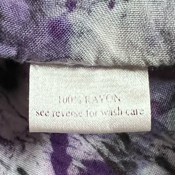 My Favorite Dress Shop Tie Dye Lace Up Asymmetrical Handkerchief Hem One Sz - Picture 11 of 11